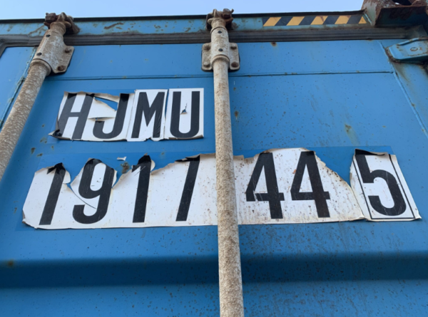 40ft High Cube Container — Used, Blue - Image 2