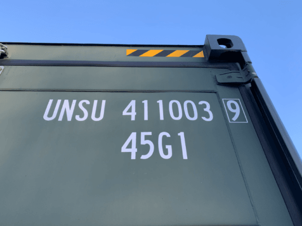 10ft Green High Cube Shipping Container — New - Image 2