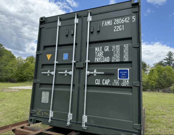 20ft Green Shipping Container — New