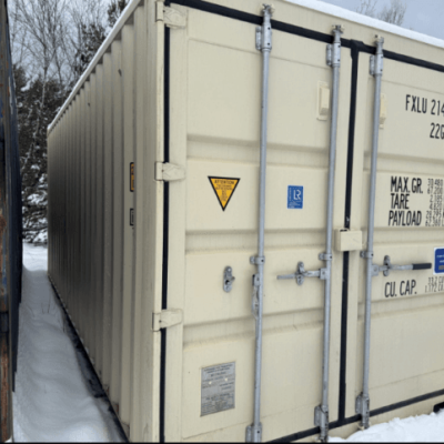 20ft New Beige Shipping Container
