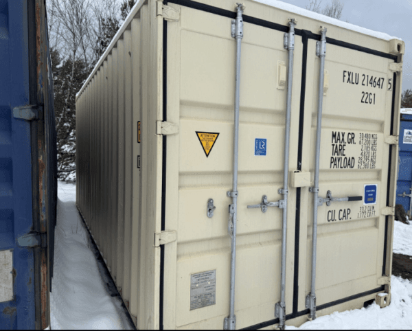 20ft New Beige Shipping Container
