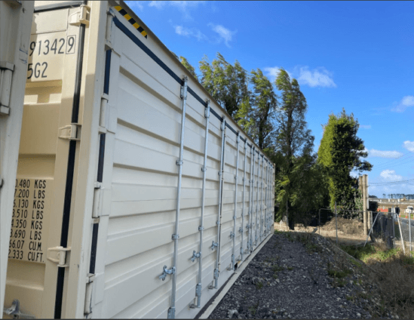 40ft High Cube Open Side Container — Beige - Image 13