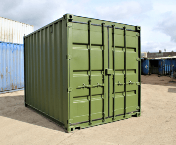 10ft Used Shipping Container — S2 Doors - Image 2