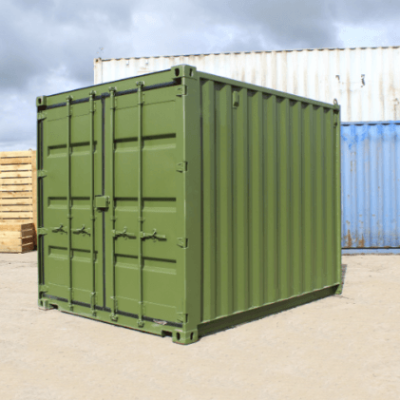 10ft Used Shipping Container — S2 Doors