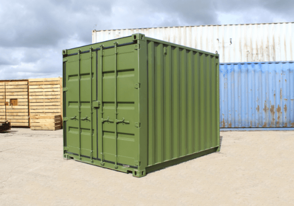 10ft Used Shipping Container — S2 Doors