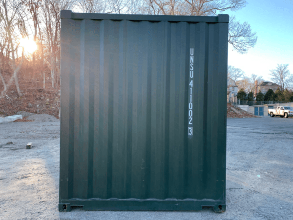 10ft Green High Cube Shipping Container — New - Image 11