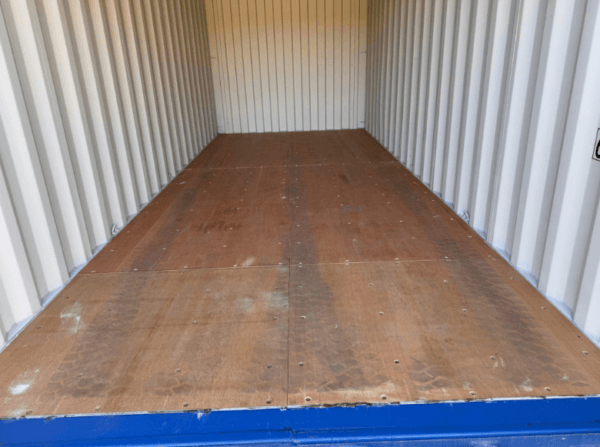 20ft New Blue Shipping Container — Minor Dent - Image 4