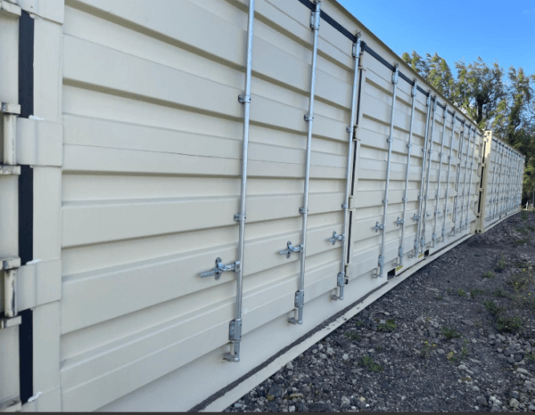 40ft High Cube Open Side Container — Beige - Image 12