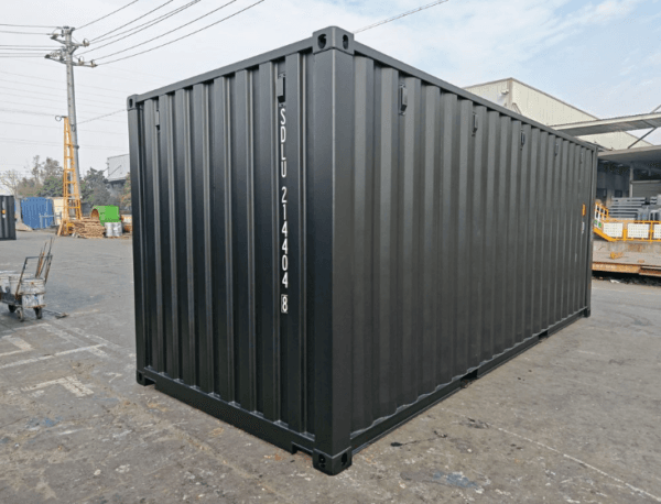 20ft One Trip Container — Black - Image 4