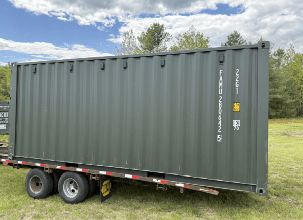 20ft Green Shipping Container — New - Image 2