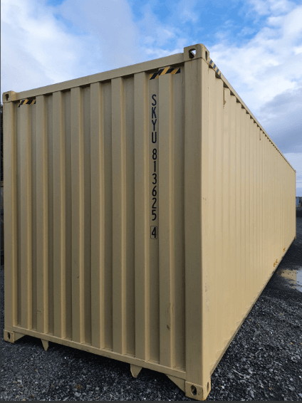 20ft Beige Shipping Container — New / One Trip - Image 5