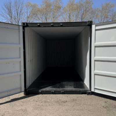 20ft New Black Shipping Container