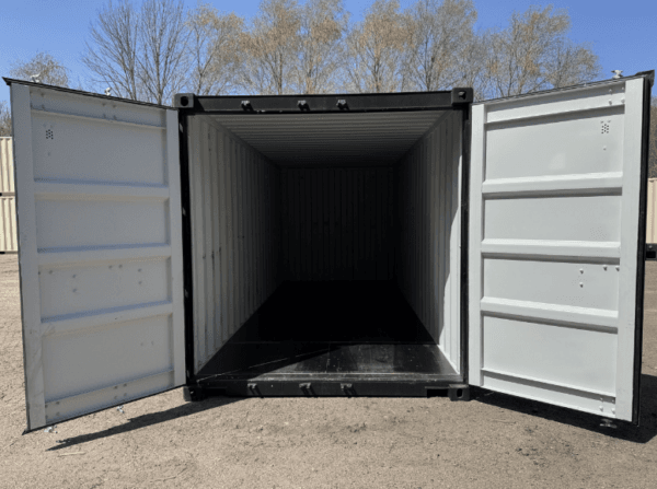 20ft New Black Shipping Container