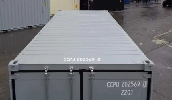 30ft One Trip Container — Cut Down