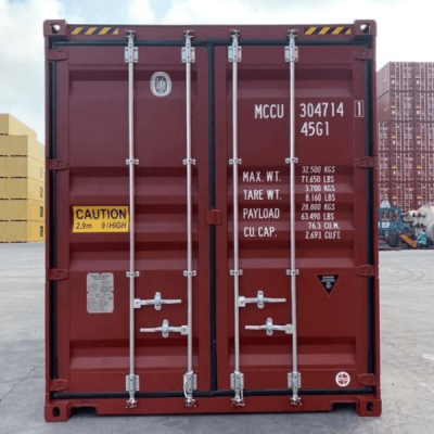 30ft Used Container — Cut Down