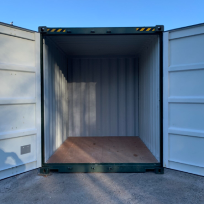 10ft Green High Cube Shipping Container — New