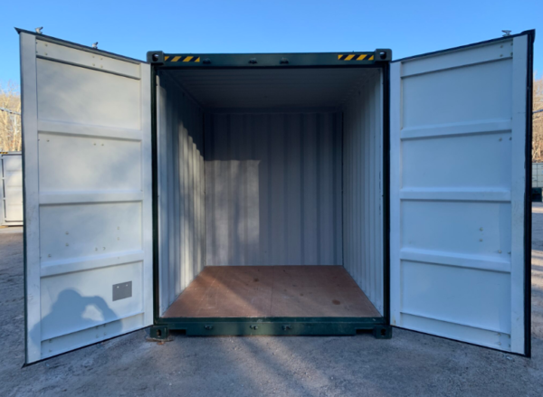 10ft Green High Cube Shipping Container — New