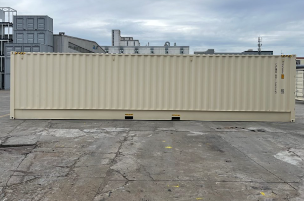 40ft High Cube Open Side Container — Beige - Image 3