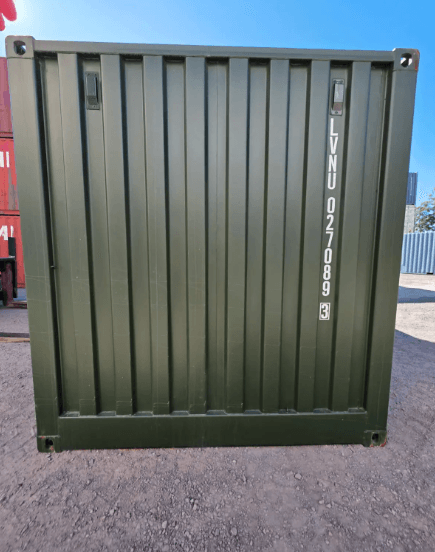 20ft Side Opening Container — Army Green - Image 4
