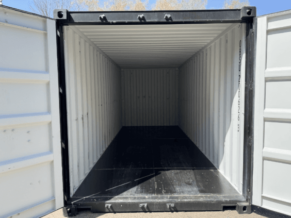 20ft New Black Shipping Container - Image 5