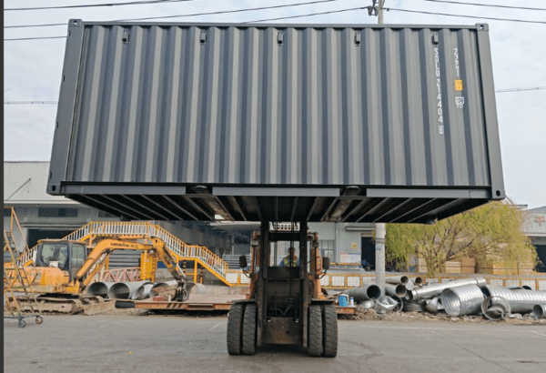20ft One Trip Container — Black - Image 6