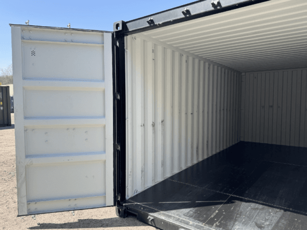 20ft New Black Shipping Container - Image 6