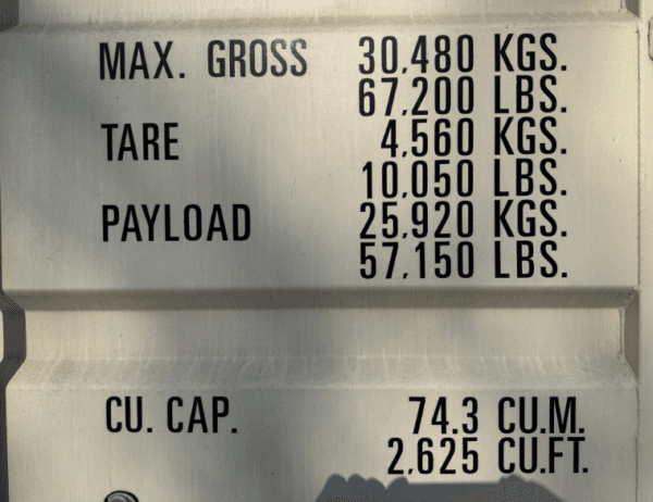 40ft High Cube Container — 4 Door New Build - Image 4