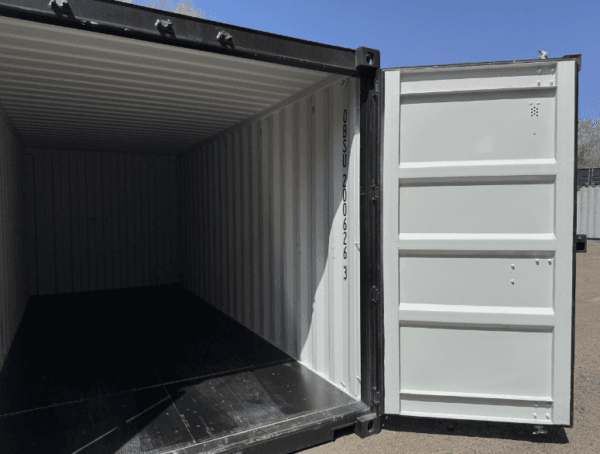 20ft New Black Shipping Container - Image 7
