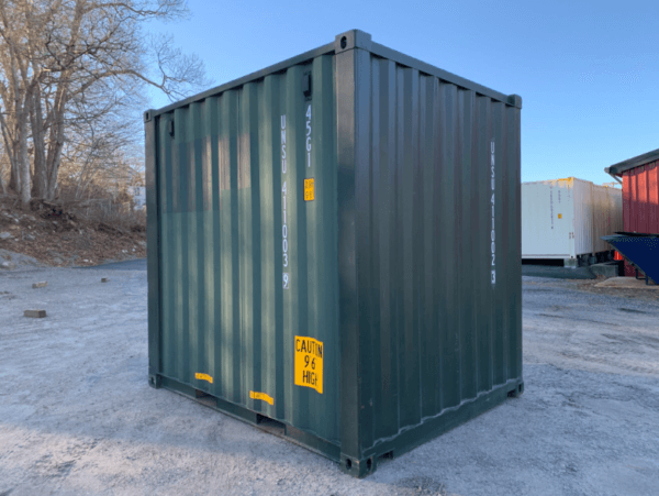 10ft Green High Cube Shipping Container — New - Image 10