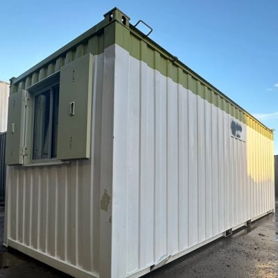21 x 8ft Customized Container — Kitchenette & Windows