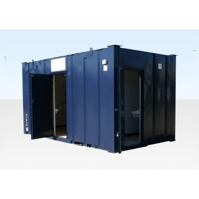 3+1 Steel Toilet Cabin — 16ft x 9ft