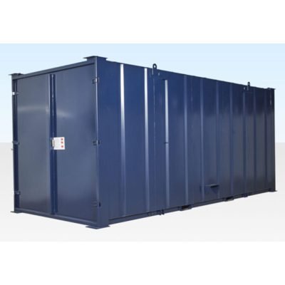 20 x 8ft Steel Canteen & Store Cabin