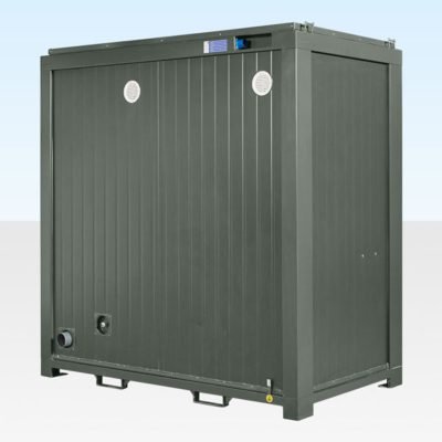 1+1 Double Mains Toilet 8ft x 5ft — Bottle Green