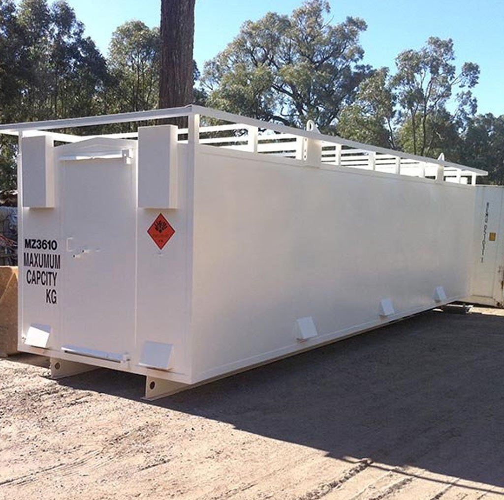 Explosive Magazine Container
