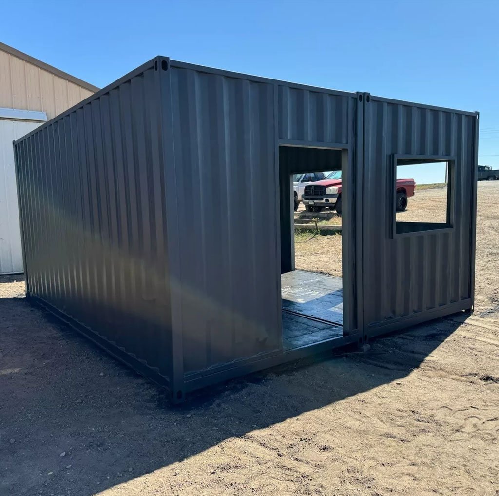20 x 16ft Modified Shipping Container — ADU / Office - Image 4