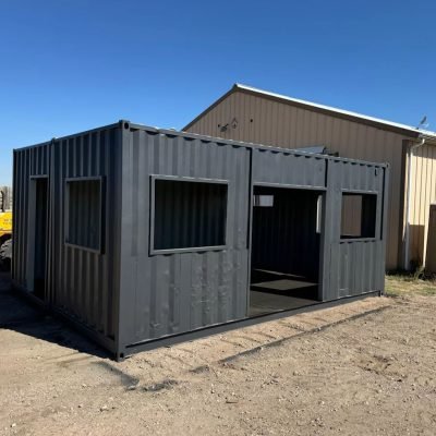 20 x 16ft Modified Shipping Container — ADU / Office