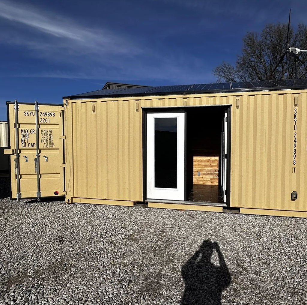 20ft Shipping Container Office — Solar Off-Grid or Grid - Image 4