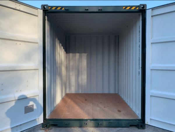 10ft Green High Cube Shipping Container — New - Image 14