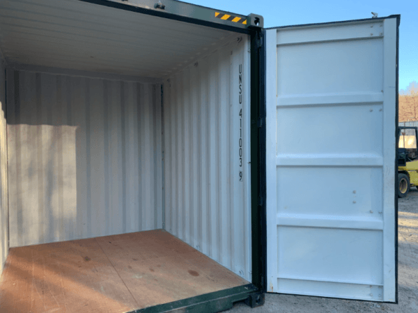 10ft Green High Cube Shipping Container — New - Image 15