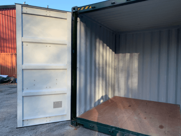 10ft Green High Cube Shipping Container — New - Image 16